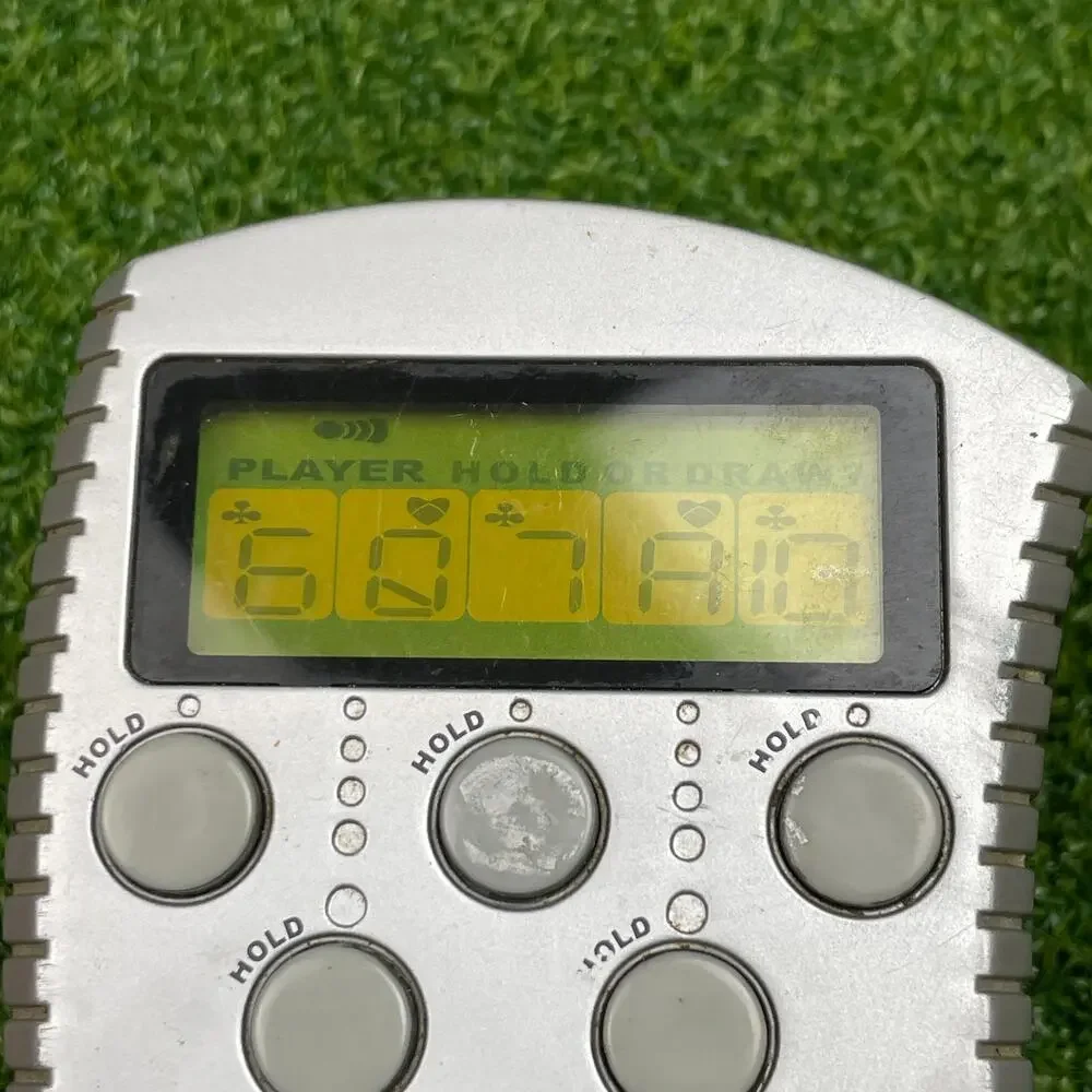 Vintage 2000 MGA Handheld Electronic Poker Game